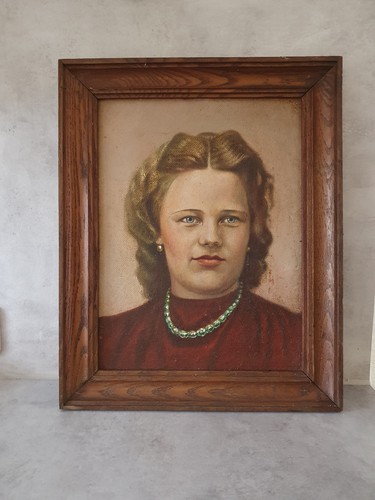 Altes ölgemälde portrait - altes,
