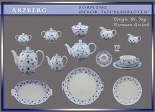 Arzberg Form 1382 Dekor #7671