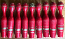 Altes Spielzeug Kegel mit