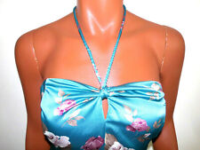 Traum Set Kombination 38 Top Rock Meerjungfrau Türkis Rosen Satin Handmade 1xG.