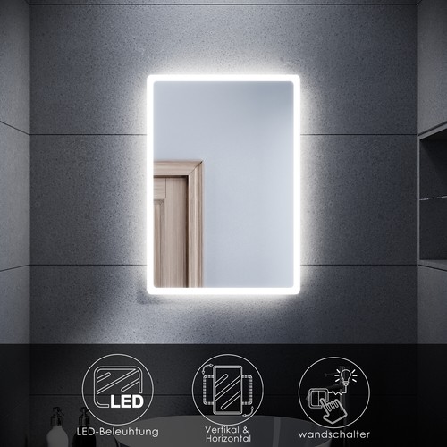 Led badspiegel mit beleuchtung - badspiegel,