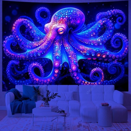 Psychedelischer oktopus - psychedelischer,