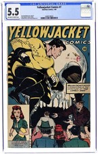 Yellowjacket Comics #7 CGC 5.5