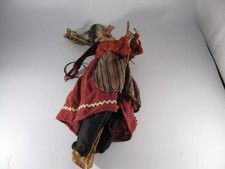 Künstlerpuppe Holz Hexenpuppe