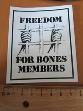 MC PATCH AUFKLEBER BONES MC