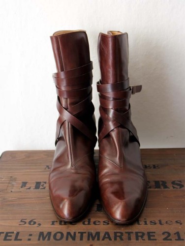 Bally stiefeletten dunkelbraun - bally,