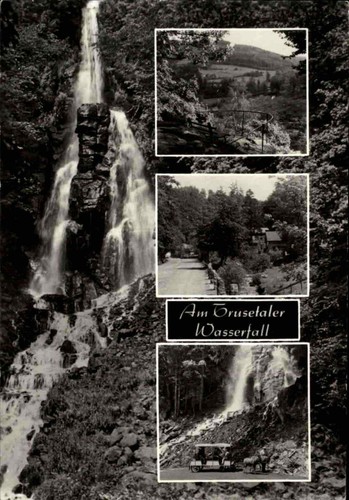 Wasserfall echtfoto motiv - wasserfall, echtfoto-motiv-ak