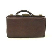 ALTE ARZTTASCHE, Ledertasche