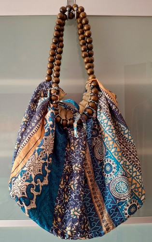 Gemusterte tasche - tasche, |