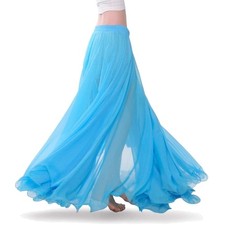 Bauchtanz Rock Damen Chiffon