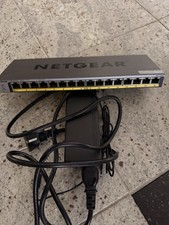 NETGEAR GS116LP 16-Port PoE Gigabit Switch 19“ Kit
