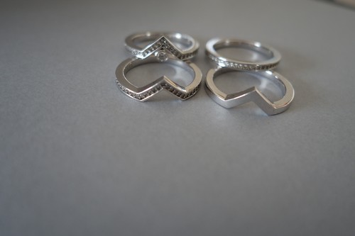 Jette ringe set - jette, 925er