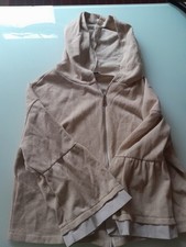 Neu Jacke Beige/Gold Gr 38/40