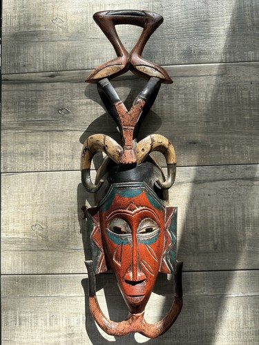 Afrikanische maske holz - afrikanische,