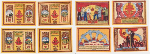 Banknoten notgeld nordische - 4,
