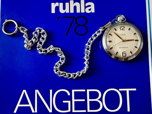 Ruhla taschenuhr - ruhla,