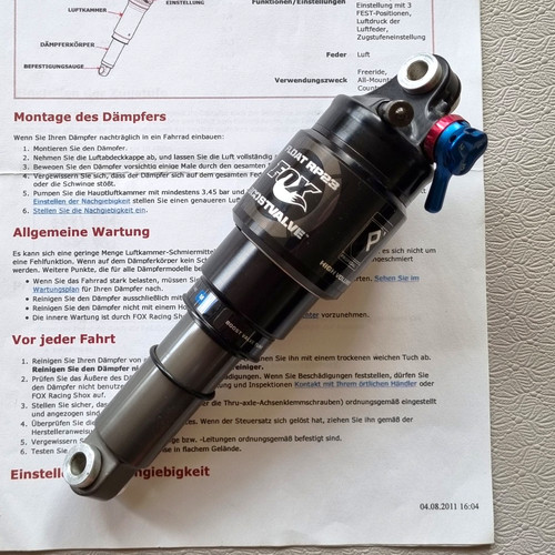 Fox float rp23 luftdämpfer - float,