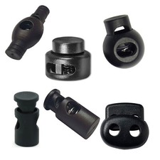 Kordelstopper Schwarz