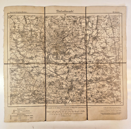 Landkarte oschatz - landkarte,