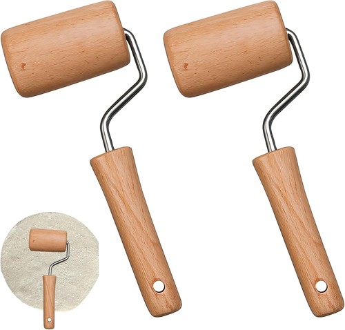 Teigroller holz set stück - holz-set,