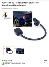 Audi S4 S5 Soundgenerator