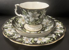 Top !!Royal Albert Porzellan Provincial Flowers 1x Gedeck 3 Tlg Madonna Lily