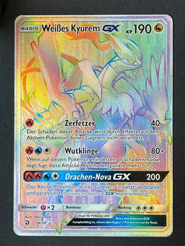 Pokemon karte weißes kyurem - pokemon,