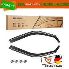 Windabweiser Regenabweiser Windschutz Für VW Bus T5 T6 Bj. 03-21 Schwarz Smoke