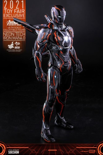 Hot toys iron man - neon, tech