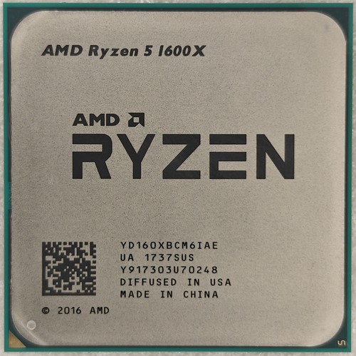 Amd ryzen 1600x cpu - amd,
