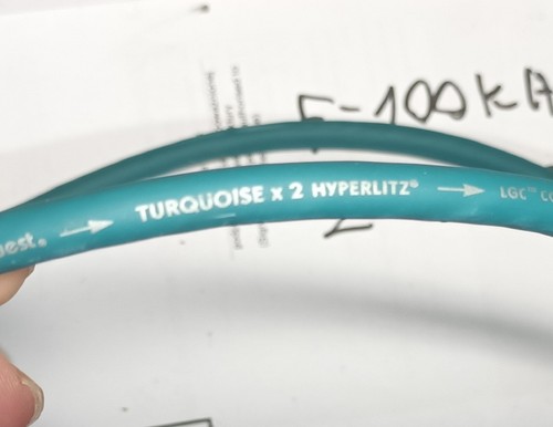 Audioquest turquoise cable - x2,
