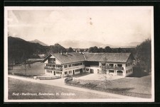 Bad Heilbrunn, Ansichtskarte, Café Grundler 