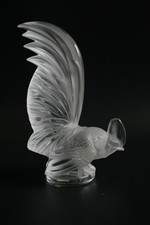 LALIQUE COQ NAIN GLAS AUTO