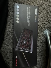 Asus Sagaris Blue Switch Keyboard Very Good Condition With box and accesories