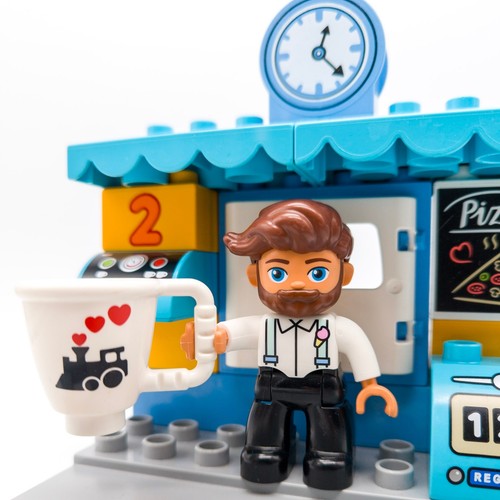 Lego duplo bahnhof bahnsteig - lego,
