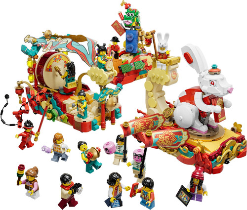 Lego set lunar new year - lego,