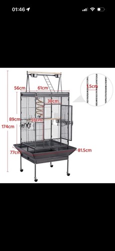 174 playtop papageienkäfig - playtop,