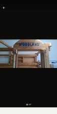 Hochwertiges Hochbett von WOODLAND, Vollholz
