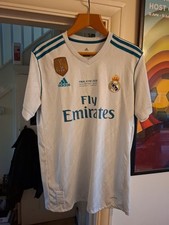 Cristiano Ronaldo #7 Real Madrid Adidas Kurzarm Trikot 2018 Finale Kiev XL