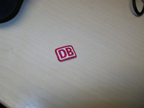 Original logo abzeichen - db,