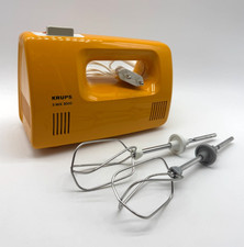 Krups 3MIX 3000 Typ 322 Handmixer Rührgerät Orange Knethaken Schneebesen Quirle