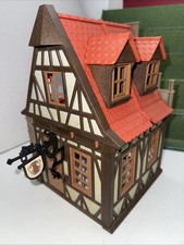 Playmobil Fachwerkhaus passend zu 3666 3446 3450 Ritterburg 😍Dreckig Vergilb