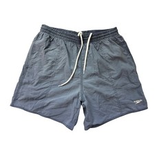 Speedo vintage Badeshorts Gr. M BW 38-52cm 00er grau Badehose TS7