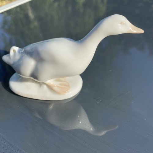 Ente porzellanfigur porzellan - porzellanfigur,