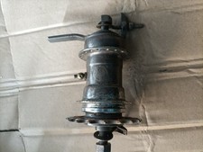 alte Fahrradnabe hinten