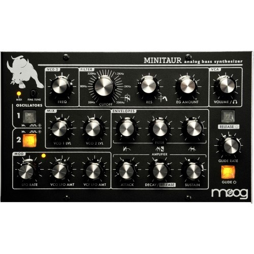 Moog minitaur schwarz - schwarz, neu