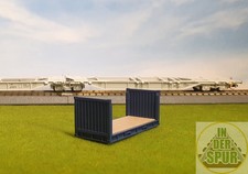 Spur TT Flat Rack blau 20 ft