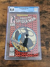 Amazing Spider-Man #300 CGC 8.0 1st App VENOM Marvel 1988