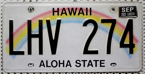 Hawaii nummernschild usa - nummernschild,