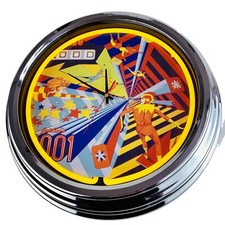 N-0568 Wanduhr "Flipper 2001